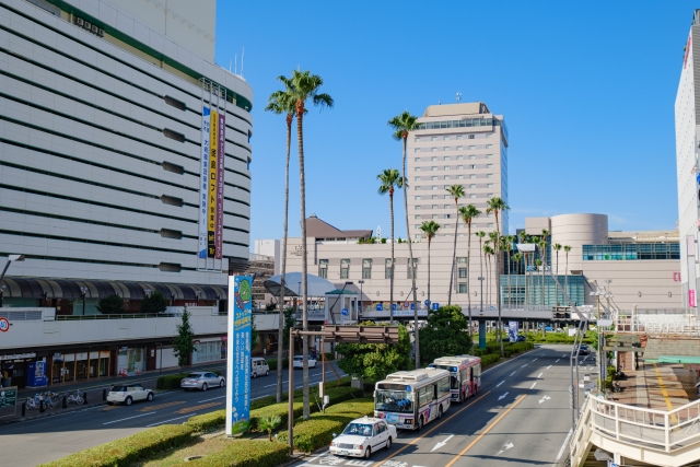 徳島駅前